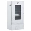 vidaXL Horno ahumador barbacoa 1 kg de virutas de madera 44,5x29x83 cm