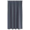 vidaXL Cortinas Opacas con Anillas 2 pcs Antracita 140 x 140 cm