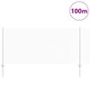 vidaXL Valla con Poste Plateado 1 x 100 m Acero
