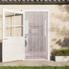 vidaXL Burlete para puerta PVC transparente 200x1,6 mm 10 m