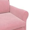 vidaXL sill&oacute;n Rosa 76 x 94 x 102 cm Terciopelo