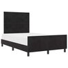 vidaXL Cama tipo Box Spring con cabecera Negro 120 x 190 cm Terciopelo