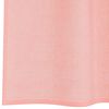 vidaXL Cortinas de gasa con trabillas 2 uds rosa 140x140 cm