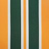 vidaXL Tela de toldo con Verde y amarillo 450 x 350 cm Poli&eacute;ster