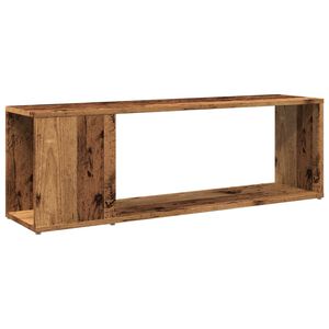 vidaXL Mueble para TV madera ingenier&iacute;a madera envejecida 100x24x32 cm