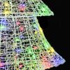 vidaXL Árbol de Navidad con 240 LED Multicolor 180 cm Acrílico