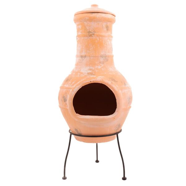 RedFire Chimenea Star Flower arcilla color paja 86037