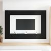 vidaXL Conjunto de mueble de TV 8 pcs Roble Negro 100 x 30 x 30 cm
