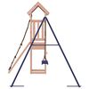 vidaXL Parque infantil de exterior madera maciza de abeto Douglas