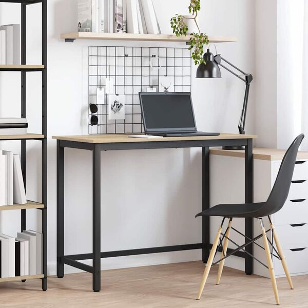 vidaXL Mesa Roble Sonoma 80 x 50 x 76,5 cm