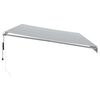 vidaXL Toldo retr&aacute;ctil autom&aacute;tico gris antracita y blanco 600x350 cm