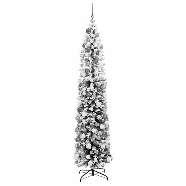 vidaXL &Aacute;rbol de Navidad artificial Verde 180 cm PVC, Acero y Pl&aacute;stico