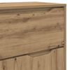 vidaXL Gabinete de Ba&ntilde;o con caj&oacute;n Roble artesanal 72,5 x 36,5 x 100 cm