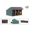 Kids Globe Cobertizo de granja de tractores grande 1:32 madera 610193