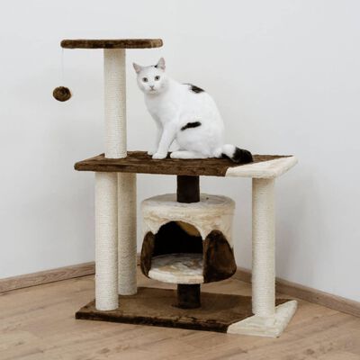Kerbl Poste rascador para gatos Jade Pro marrón y beige 96 cm