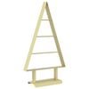 vidaXL &Aacute;rbol de Navidad de metal KUOPIO 60 cm Acero Dorado