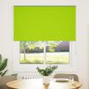 vidaXL Estor Enrollable Opaco hojas verde 135x130cm Tela Ancho 131,6cm