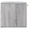 vidaXL Armario de pared madera de ingenier&iacute;a gris Sonoma 80x36,5x35 cm