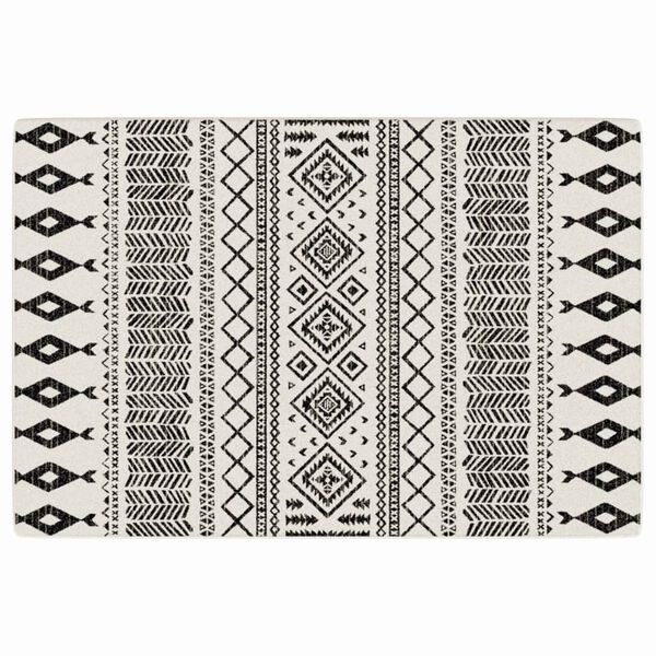 vidaXL Alfombra interior exterior antideslizante pelo corto 120x180 cm