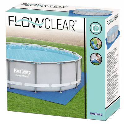 Bestway Cubierta de suelo para piscina Flowclear 488x488 cm