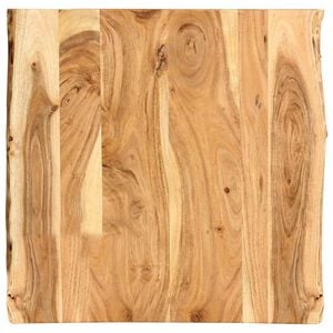 vidaXL Superficie de mesa de madera maciza de acacia 58x(50-60)x2,5 cm