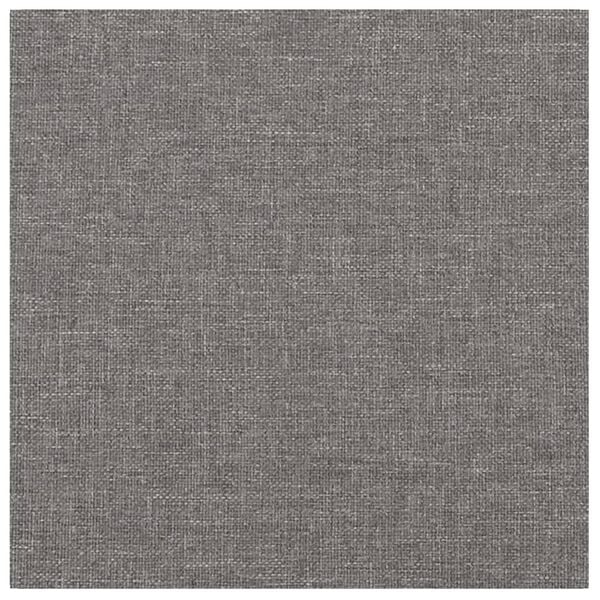vidaXL Paneles de pared 12 uds tela gris claro 30x30 cm 1,08 m²
