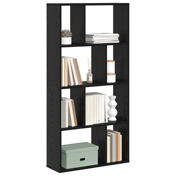 vidaXL Librer&iacute;a Roble Negro 70 x 20 x 102.5 cm Madera de ingenier&iacute;a