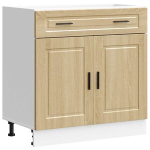 vidaXL Mueble bajo de cocina&nbsp;porto roble sonoma madera reconstituida