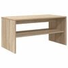 vidaXL Mueble de TV madera contrachapada roble Sonoma 80x40x40cm