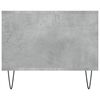 vidaXL Mesa de centro madera contrachapada gris hormig&oacute;n 102x50x40 cm