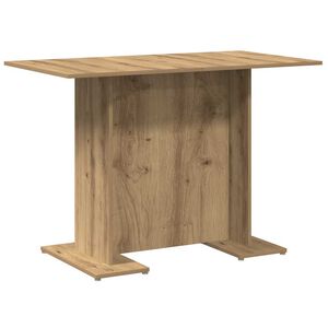 vidaXL Mesa de comedor madera ingenier&iacute;a roble artisan 110x60x75 cm