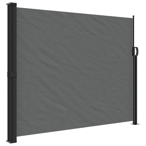 vidaXL Toldo lateral retr&aacute;ctil antracita 160x300 cm