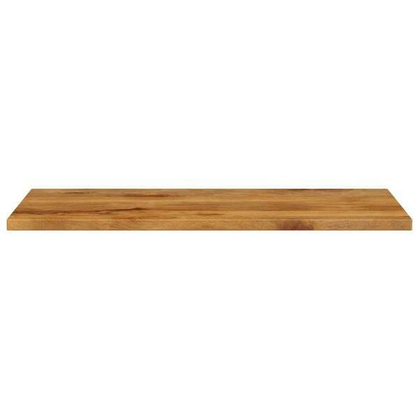 vidaXL Tablero de mesa rectangular madera maciza mango 110x70x3,8 cm