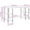 vidaXL Escritorio Madera Vieja 140 x 50 x 75 cm Madera contrachapada