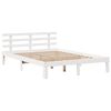 vidaXL Estructura de cama con cajones madera de pino blanco 120x200 cm