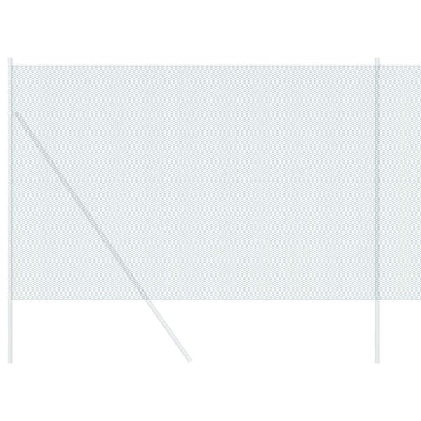 vidaXL Cerca Hexagonal Verde 1.6 x 25 m Acero