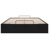 vidaXL Estructura de cama otomana sin colch&oacute;n terciopelo negro