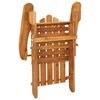 vidaXL Juego de muebles de jard&iacute;n Adirondack 5 piezas madera acacia
