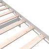 vidaXL Estructura de cama doble sin colchón madera maciza pino blanco