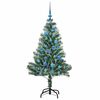 vidaXL &Aacute;rbol de Navidad Artificial Nevado con Luz LED Verde y 150 cm