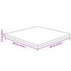 vidaXL Tablero de mesa cuadrado madera roble marr&oacute;n claro 60x60x1,5 cm