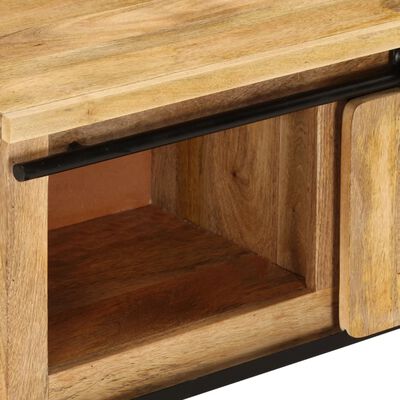 vidaXL Mueble para TV madera maciza de mango 90x35x40 cm