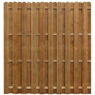 vidaXL Panel de valla madera de pino impregnada 170x170 cm