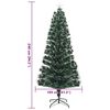 vidaXL Árbol de Navidad artificial Verde 240 cm PVC