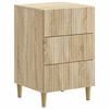 vidaXL Armario de Noche con caj&oacute;n Roble Sonoma 43 x 41 x 66,5 cm