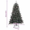 vidaXL &Aacute;rbol de Navidad artificial Verde 180 cm PVC, Pl&aacute;stico y Acero