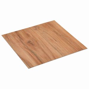vidaXL Tablones de suelo autoadhesivos Madera clara 30,5 x 30,5 cm