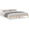 vidaXL Cama extralarga sin colch&oacute;n madera maciza de pino 200x220 cm