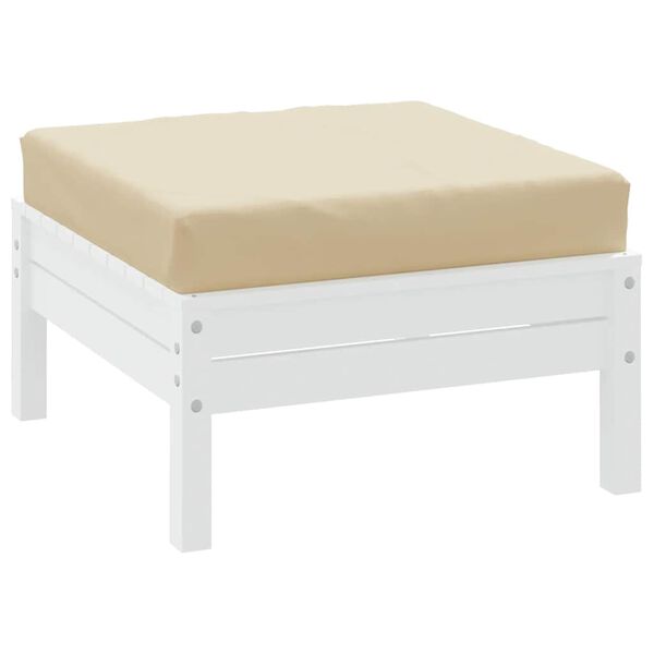 vidaXL Coj&iacute;n para sof&aacute; de palets tela Oxford beige 60x60x8 cm