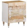 vidaXL Mesita de noche madera maciza de mango 50x33x60 cm